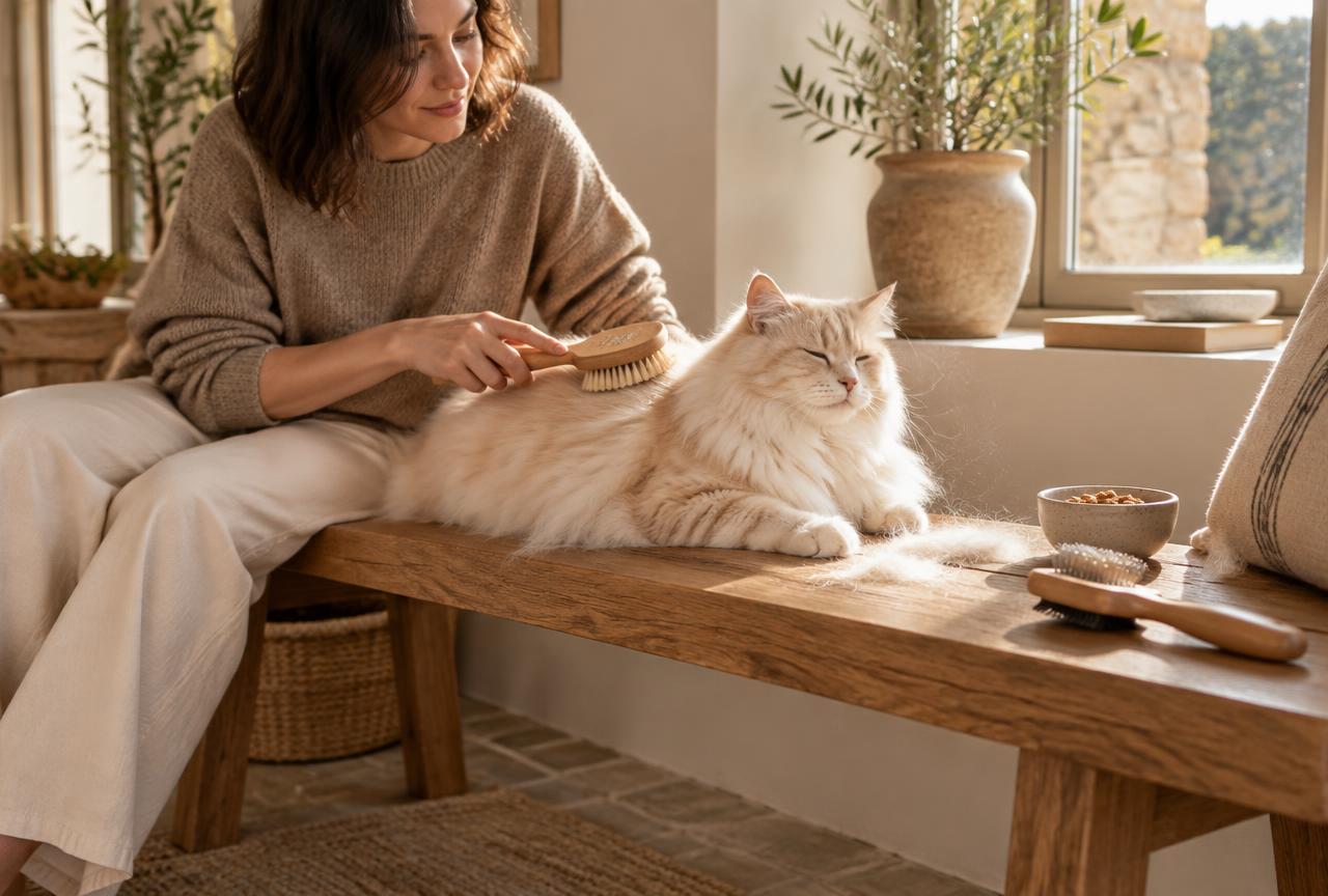 Cover photo for the article Brushing, shedding and mats: a coat routine that sticks