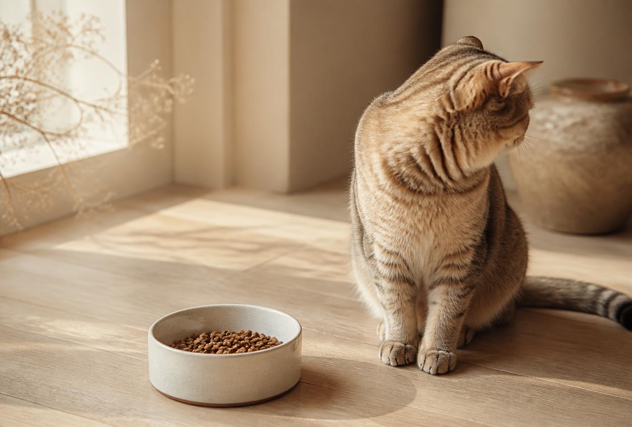 Cover photo for the article A cat that stops eating: how many hours matter, and what to do