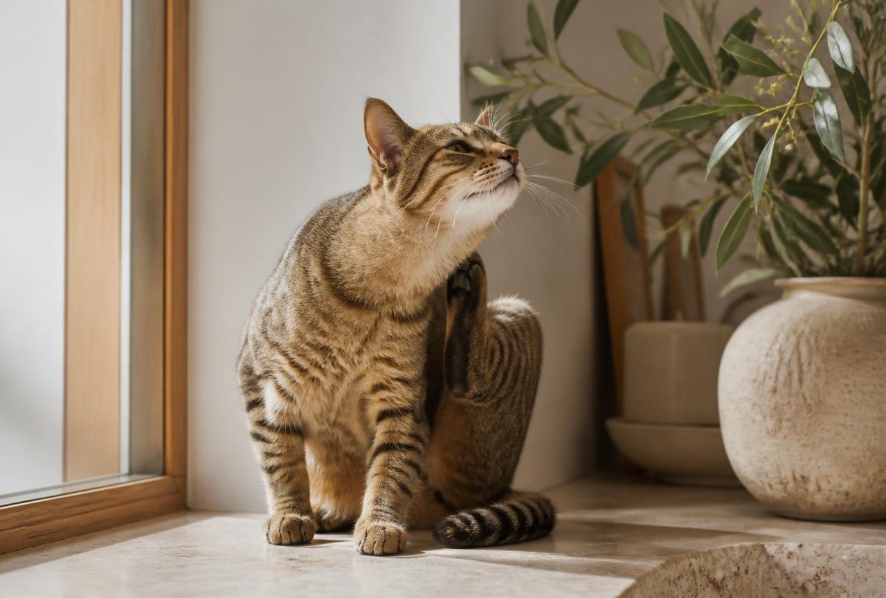 Cover photo for the article Fleas, ticks and worms: a plan that fits your cat