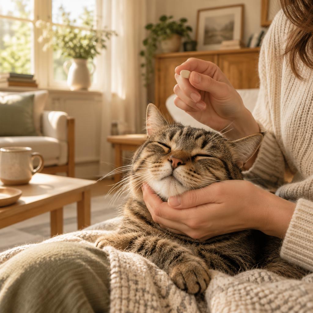 Cover photo for the article How to give a cat a pill without losing its trust