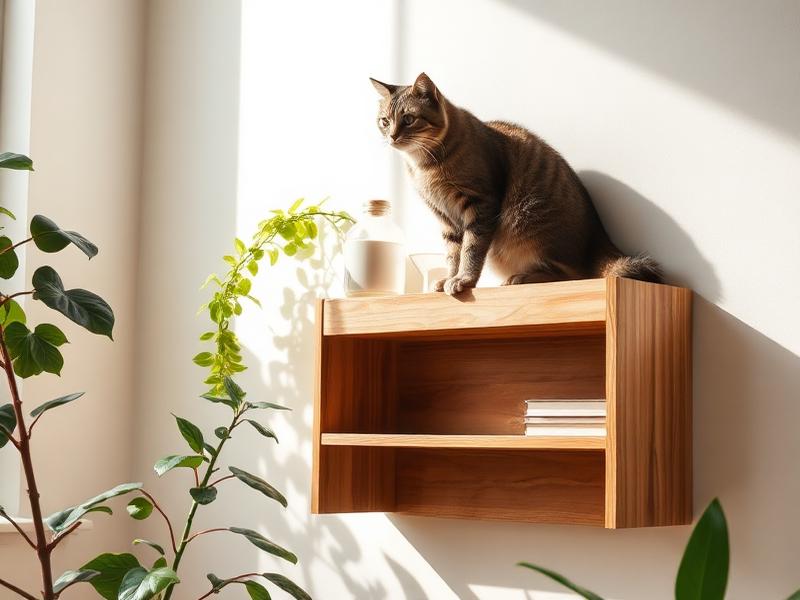 Cover photo for the article The vertical apartment: enrichment for cats who never go outside