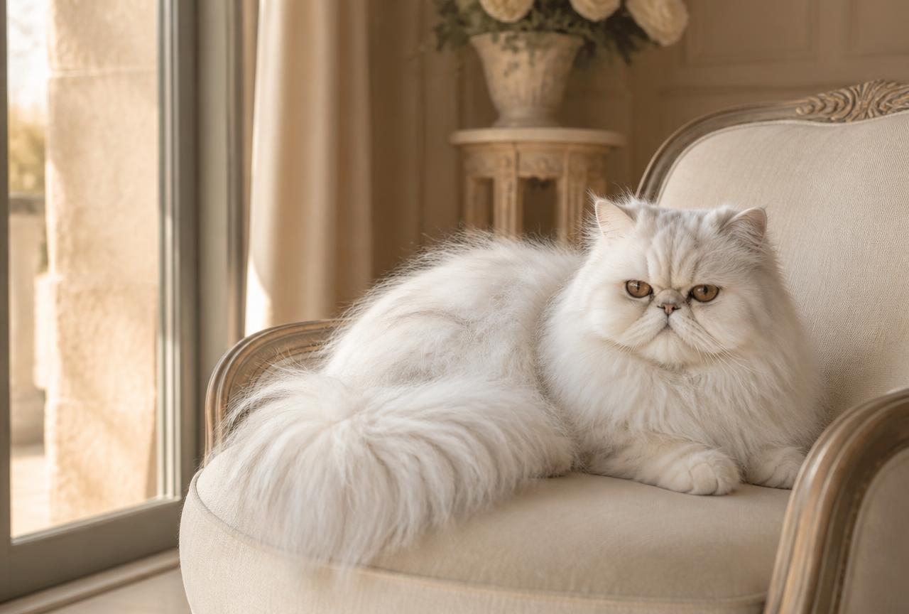 Persian cat portrait
