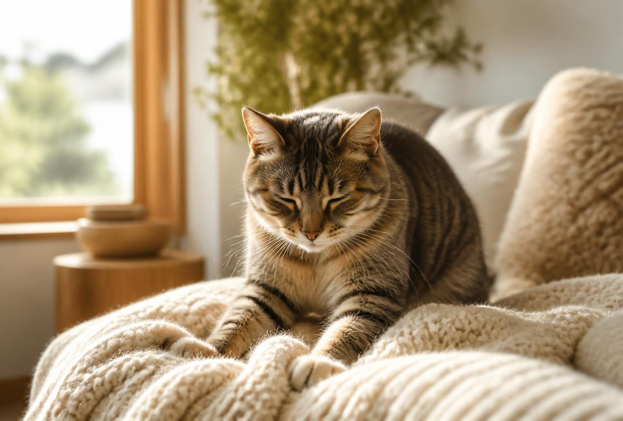 Cover photo for the article Why do cats knead, and what the paws are really saying