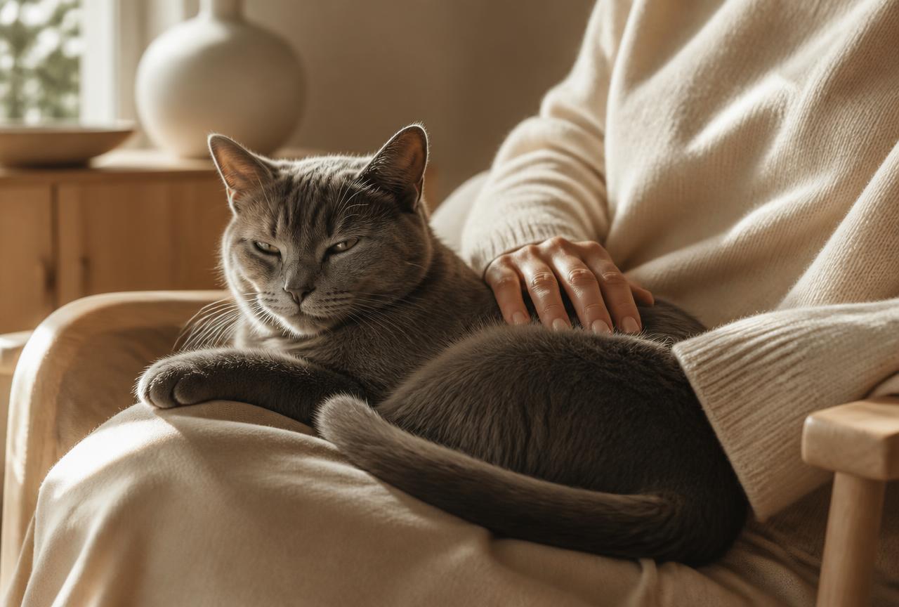 Cover photo for the article Why do cats purr, and when purring is not contentment